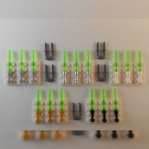 Lego lightsabers knifes Brand new!